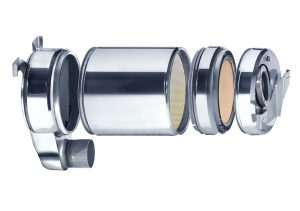 Ceramic filters passively regenerated